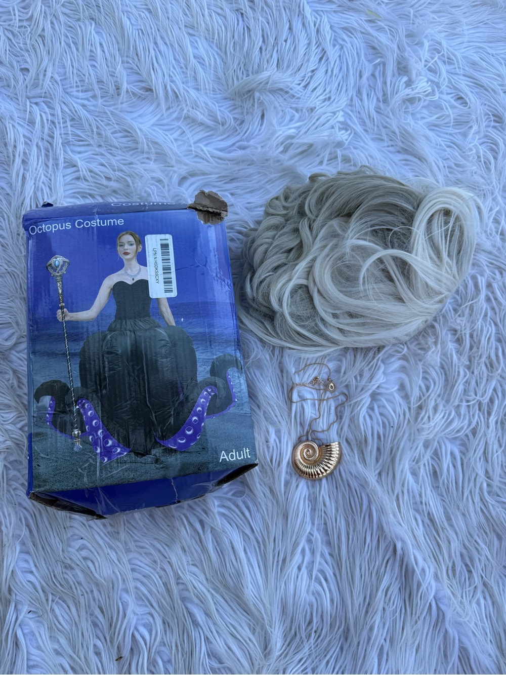 Women’s inflatable Ursula costume (D3)